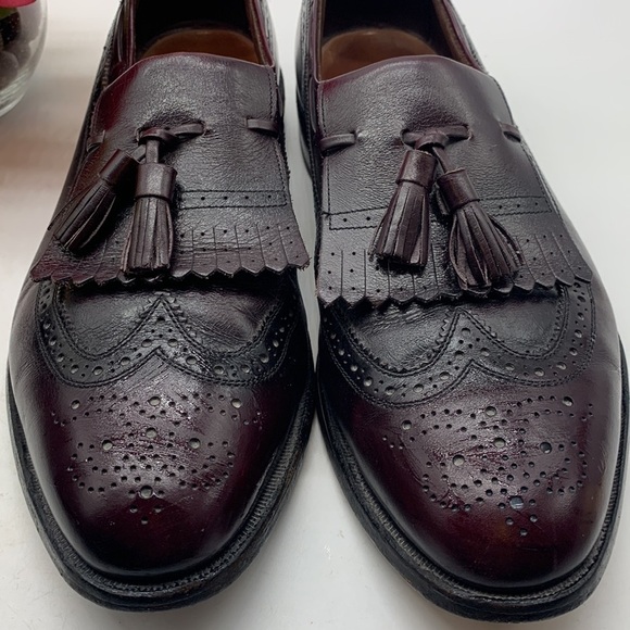 Allen Edmonds Dark Brown Arlington Loafers Sz 10. MS1357F - Picture 2 of 10